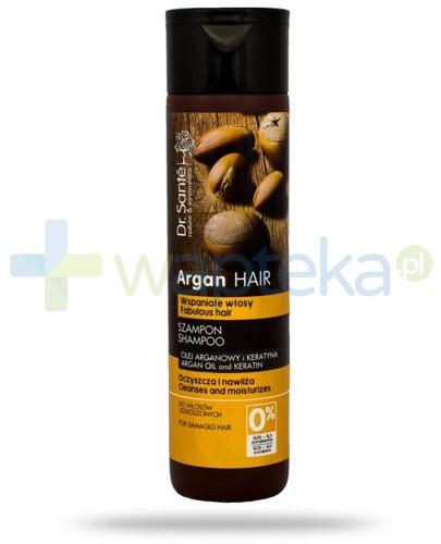 zdjęcie produktu Dr. Sante Argan szampon z olejem arganowym i keratyną do włosów uszkodzonych 250 ml Elfa Pharm