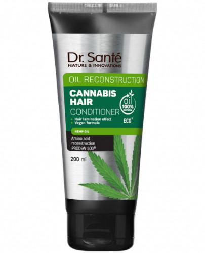 podgląd produktu Dr Sante Cannabis Hair rewitalizująca odżywka do włosów 200 ml