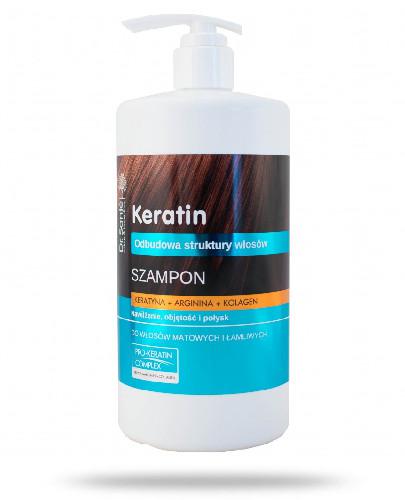 zdjęcie produktu Dr. Sante Keratin szampon z keratyną argininą kolagenem do włosów matowych i łamliwych 1000 ml