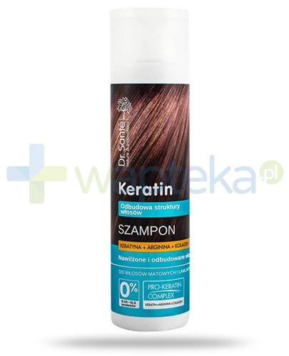 zdjęcie produktu Dr. Sante Keratin szampon z keratyną argininą kolagenem do włosów matowych i łamliwych 250 ml Elfa Pharm