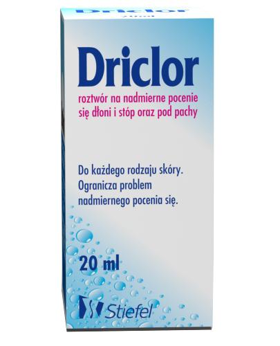 podgląd produktu Driclor preparat przeciw nadmiernej potliwości 20 ml