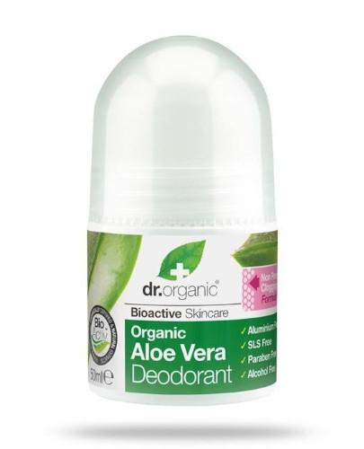 podgląd produktu Dr.Oganic Aloe Vera dezodorant w kulce z organicznym aloesem 50 ml