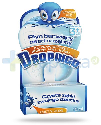 podgląd produktu Dropingo płyn barwiący osad nazębny dla dzieci 3+ 10 ml