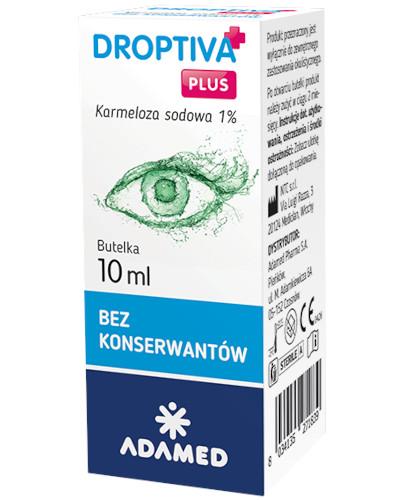 podgląd produktu Droptiva Plus 1% krople do oczu 10 ml
