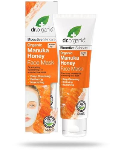 podgląd produktu Dr.Organic Manuka Honey maska do twarzy z organicznym miodem manuka 125 ml