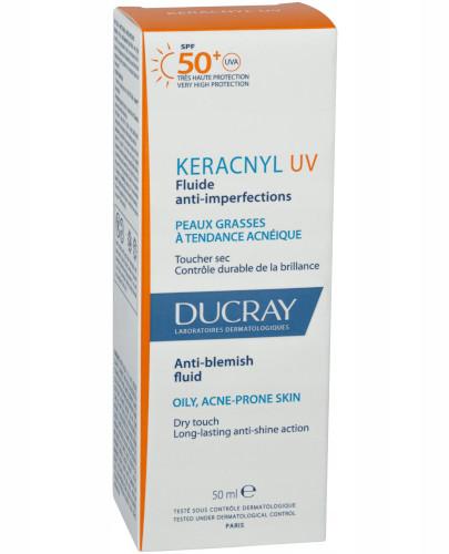zdjęcie produktu Ducray Keracnyl UV fluid przeciw niedoskonałościom SPF50+ 50 ml