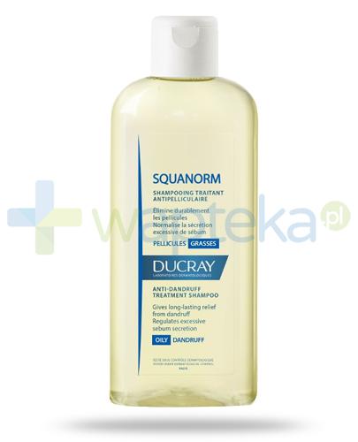 podgląd produktu Ducray Squanorm szampon przeciwłupieżowy na łupież tłusty 200 ml