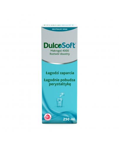 podgląd produktu DulcoSoft  Markrogol 4000 smak neutralny roztwór 250 ml