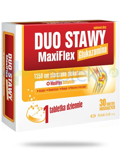 zdjęcie produktu Duo Stawy MaxiFlex Glukozamina 30 tabletek musujących