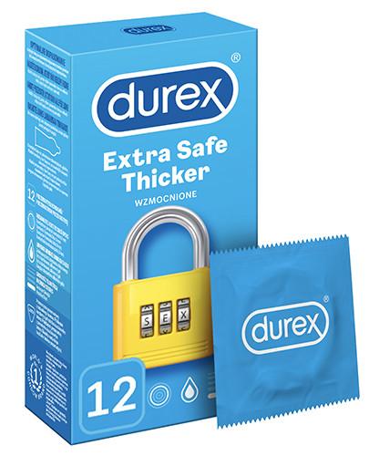 podgląd produktu Durex Extra Safe Thicker prezerwatywy 12 sztuk