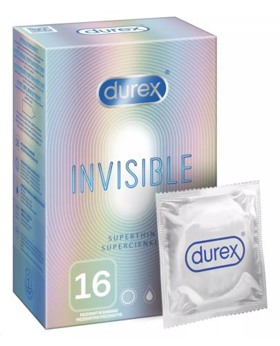 podgląd produktu Durex Invisible prezerwatywy supercienkie 16 sztuk