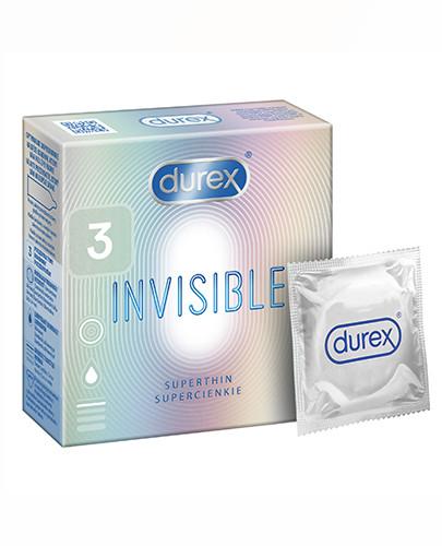 zdjęcie produktu Durex Invisible prezerwatywy supercienkie 3 sztuki