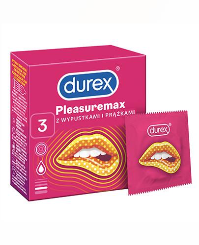 zdjęcie produktu Durex PleasureMax prezerwatywy z wypustkami i prążkami 3 sztuki