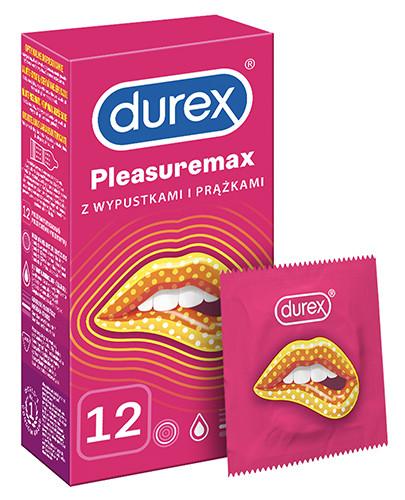podgląd produktu Durex PleasureMax prezerwatywy z wypustkami i prążkami 12 sztuk