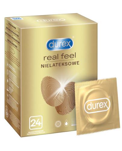 podgląd produktu Durex RealFeel Ultra Smooth prezerwatywy 24 sztuki