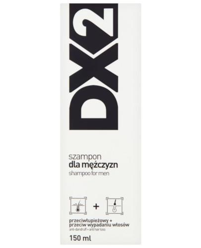 podgląd produktu DX2 szampon dla mężczyzn przeciwłupieżowy + przeciw wypadaniu włosów 150 ml