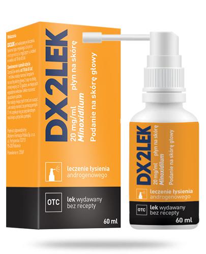 zdjęcie produktu DX2 LEK płyn na skórę 0,02 g/ml 60 ml