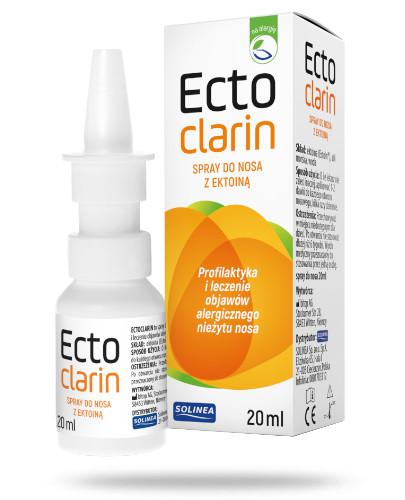 podgląd produktu Ectoclarin spray do nosa z ektoiną 20 ml