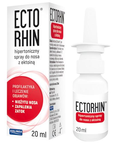 zdjęcie produktu Ectorhin hipertoniczny spray do nosa z ektoiną 20 ml