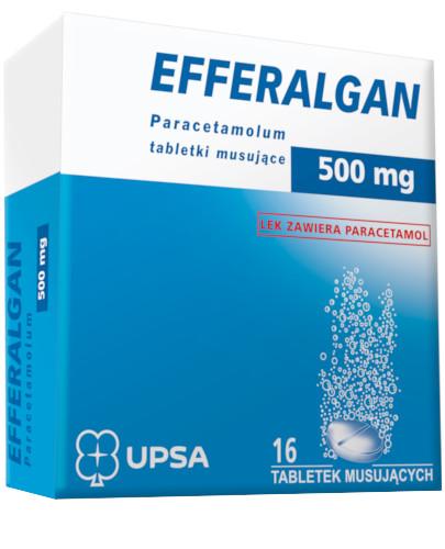 zdjęcie produktu Efferalgan 500 mg 16 tabletek musujących