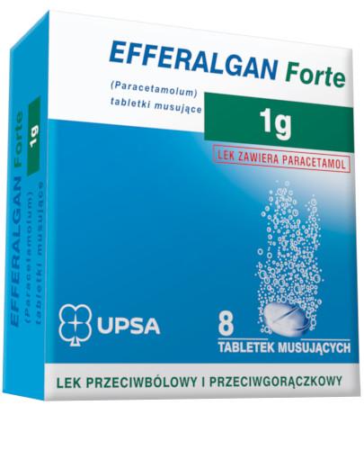 zdjęcie produktu Efferalgan Forte 1 g 8 tabletek musujących
