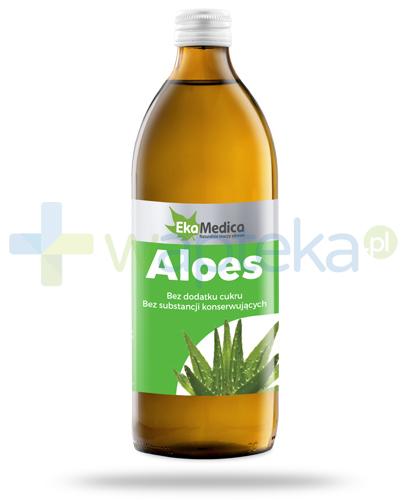podgląd produktu EkaMedica Aloes sok pasteryzowany 1000 ml