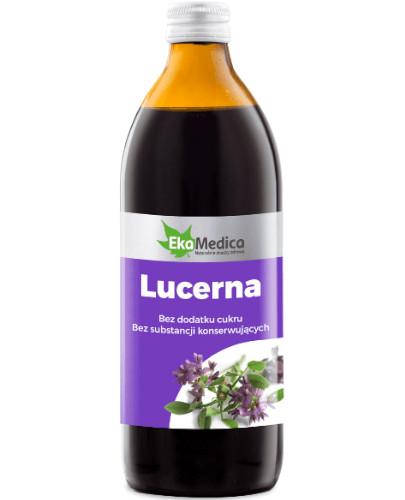 podgląd produktu EkaMedica Lucerna sok 500 ml