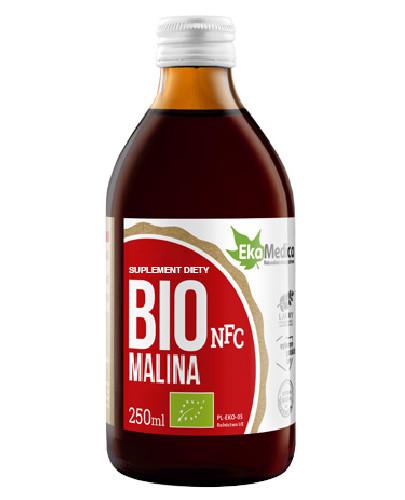 podgląd produktu EkaMedica Malina Bio sok 100% z owoców malin 250 ml 