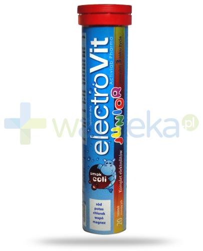 ElectroVit Junior elektrolity o smaku coli dla dzieci 3+ 20 tabletek ...