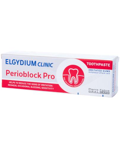 podgląd produktu Elgydium Clinic Perioblock Pro pasta do zębów 50 ml