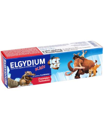 zdjęcie produktu Elgydium Kids ICE AGE pasta do zębów dla dzieci 2-6 lat o smaku truskawkowym 50 ml