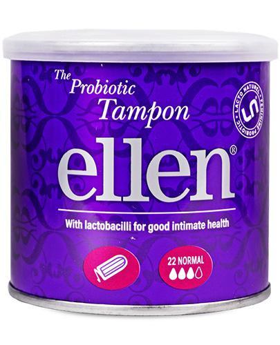 podgląd produktu Ellen Normal tampony probiotyczne 22 sztuki