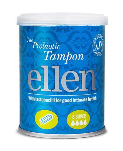 zdjęcie produktu Ellen Super tampony probiotyczne 8 sztuk
