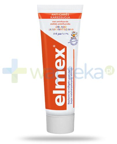 podgląd produktu Elmex pasta do zębów z aminofluorkiem dla dzieci 0-5 lat 75 ml