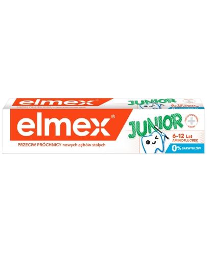 zdjęcie produktu Elmex Junior pasta do zebów dla dzieci 6-12 lat 75 ml