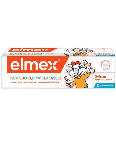 podgląd produktu Elmex pasta do zębów dla dzieci 0-6 lat 50 ml