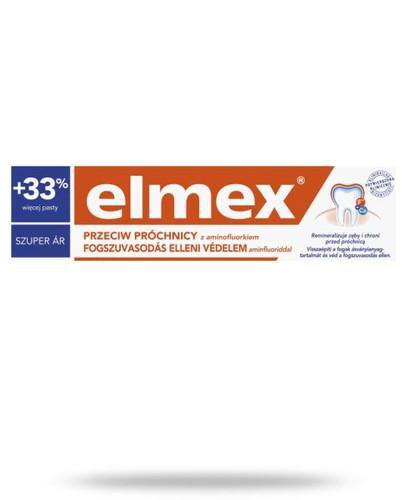podgląd produktu Elmex Przeciw próchnicy pasta do zębów z aminofluorkiem 100 ml