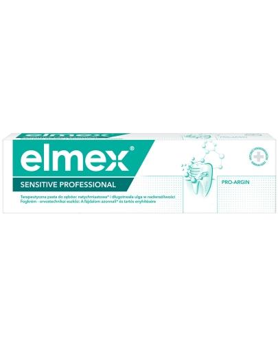 zdjęcie produktu Elmex Sensitive Professional natychmiastowa ulga w nadwrażliwości pasta do zębów 75 ml
