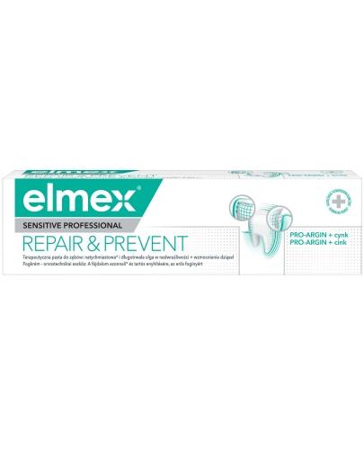 podgląd produktu Elmex Sensitive Professional Repair & Prevent pasta na nadwrażliwość zębów 75 ml