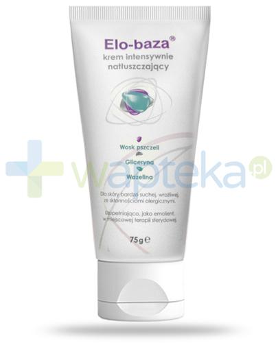 podgląd produktu Elo-Baza krem intensywnie natłuszczający dla skóry bardzo suchej, wrażliwej ze skłonnościami do alergii 75 g
