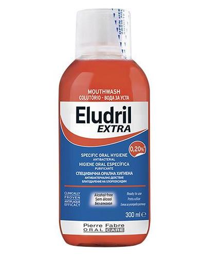 podgląd produktu Eludril Extra płyn do płukania jamy ustnej 300 ml