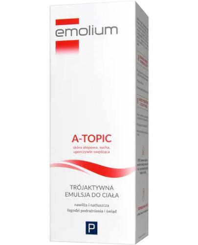 podgląd produktu Emolium A-Topic trójaktywna emulsja do ciała 200 ml
