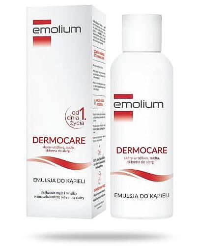 podgląd produktu Emolium Dermocare emulsja do kąpieli od urodzenia 200 ml