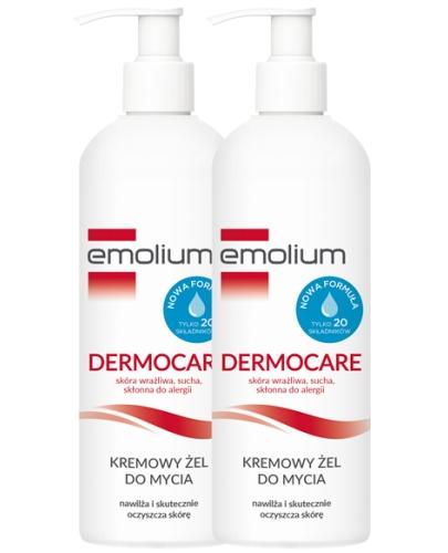 zdjęcie produktu Emolium Dermocare kremowy żel do mycia od 1 miesiąca 2x 400 ml [DWUPAK]