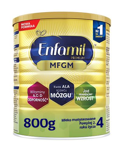 Enfamil 4 Premium MFGM mleko modyfikowane po 2 roku życia 800 g