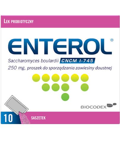 podgląd produktu Enterol 250 mg 10 saszetek