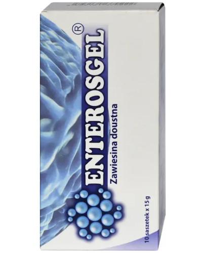 podgląd produktu Enterosgel zawiesina doustna 10 saszetek po 15 g