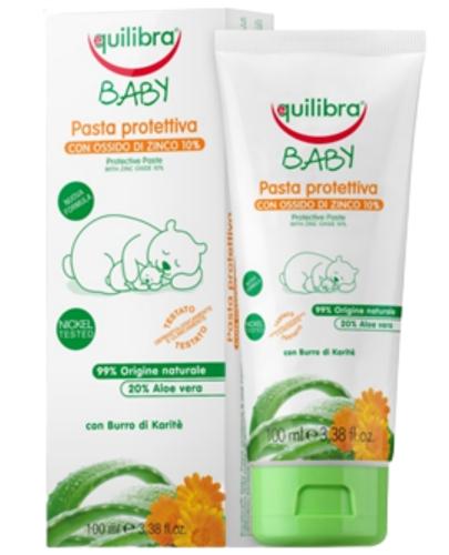 podgląd produktu Equilibra Baby pasta ochronna dla dzieci z tlenkiem cynku 10% 100 ml