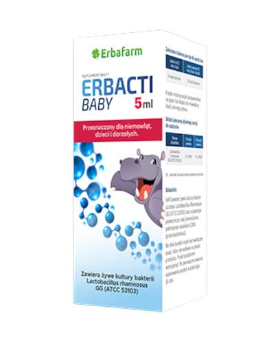 podgląd produktu Erbafarm Erbacti Baby krople 5 ml