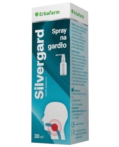 podgląd produktu Erbafarm Silvergard spray do ust 30 ml